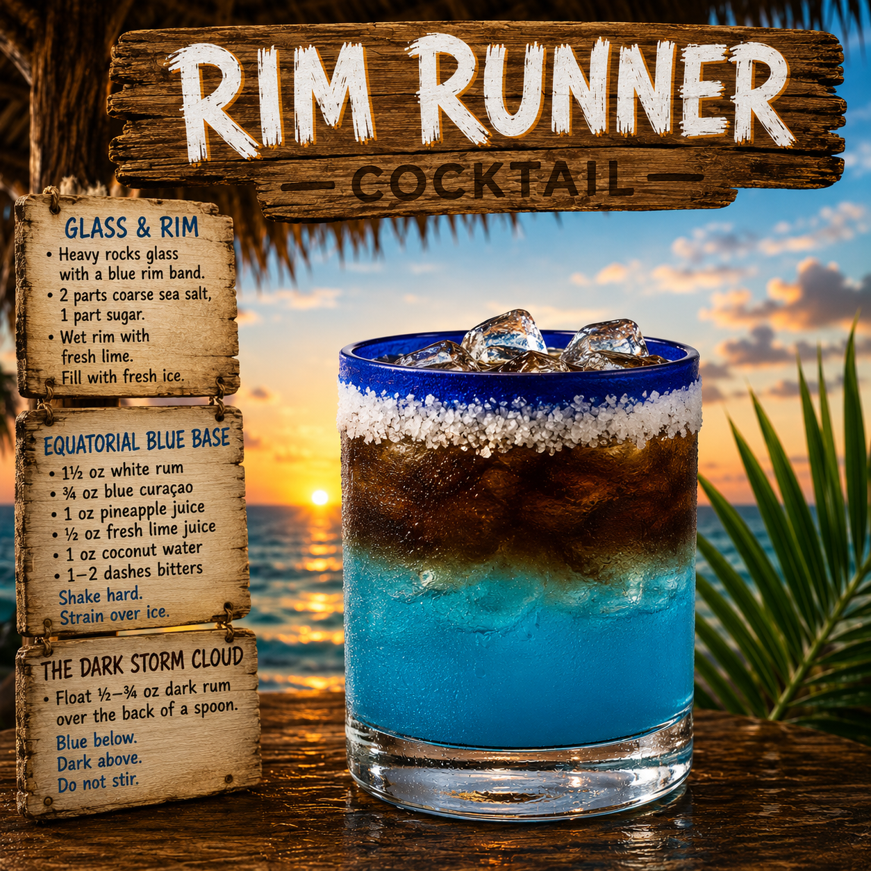 The Rim Runner cocktail — Rim Runner anthem artwork